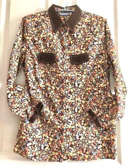 แขนยาว น้ำตาล เสื้อเชิ้ตและเสื้อผู้หญิง เสื้อสตรี แบรนด์city walk