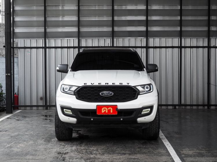 Ford Everest 2020 2.0 Bi-Turbo Titanium+ 4WD Utility-car ดีเซล ไม่ติดแก๊ส เกียร์อัตโนมัติ ขาว รูปที่ 2