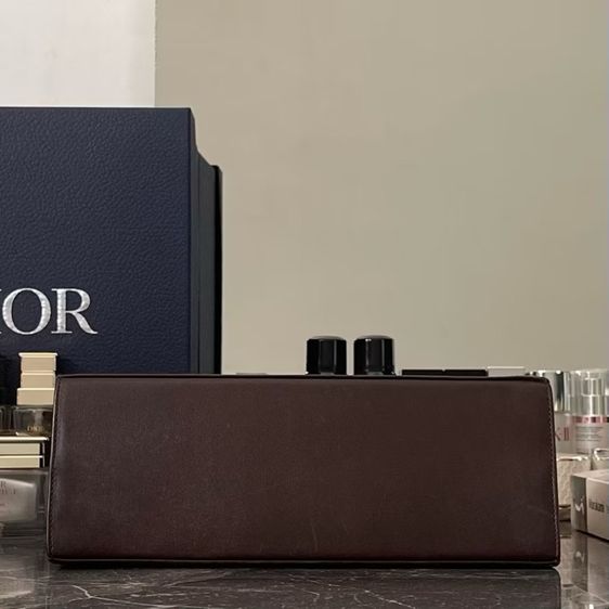 Salvatore Ferragamo Iconic Large Tan Leather Top Handle รูปที่ 9