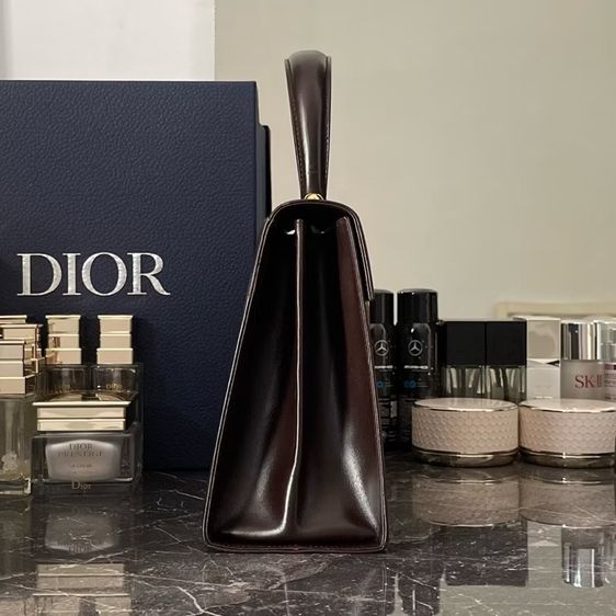 Salvatore Ferragamo Iconic Large Tan Leather Top Handle รูปที่ 3