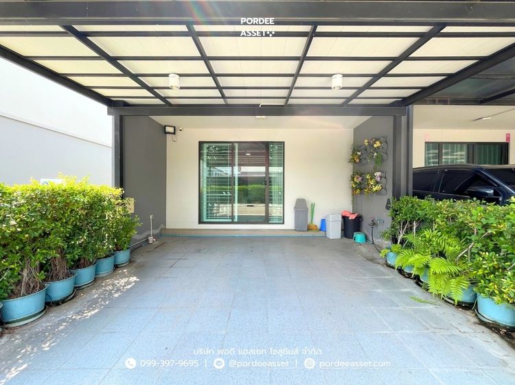 ตกแต่งครบ ทาวน์โฮม 2 ชั้น พลีโน่ ราชพฤกษ์ แจ้งวัฒนะ (หลังมุม ขนาด 18 ตร.ว) บางคูวัด อ.เมืองปทุมธานี จ.ปทุมธานี  รูปที่ 2