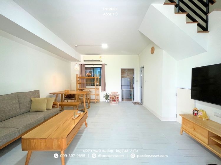 ตกแต่งครบ ทาวน์โฮม 2 ชั้น พลีโน่ ราชพฤกษ์ แจ้งวัฒนะ (หลังมุม ขนาด 18 ตร.ว) บางคูวัด อ.เมืองปทุมธานี จ.ปทุมธานี  รูปที่ 3