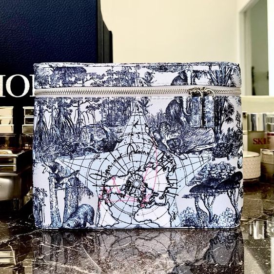 Dior cosmetics bag