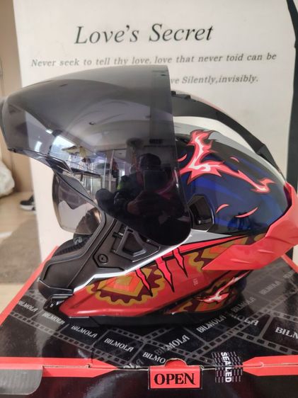 หมวกกันน๊อค bilmola แค่ลองใส่เฉยๆ รูปที่ 3