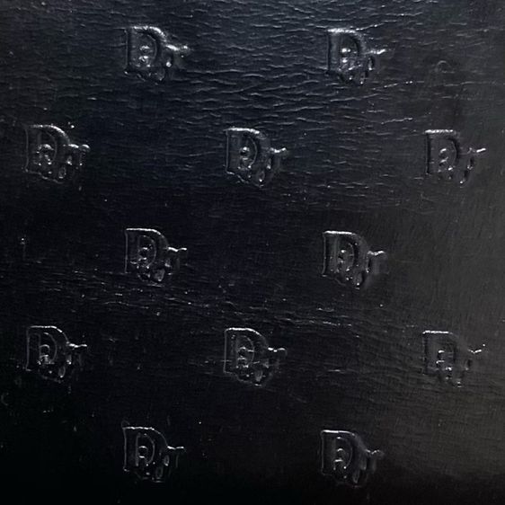 Dior Vintage Black Leather Bag กระเป๋าสีดำ รูปที่ 6