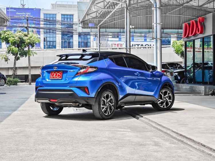 Toyota C-HR 2019 1.8 Hybrid Hi Utility-car เบนซิน เกียร์อัตโนมัติ น้ำเงิน รูปที่ 2