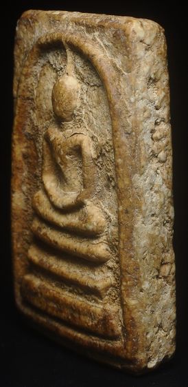 พระสมเด็จ พิมพ์ใหญ่ คราบแห้งๆ เนื้อเก่าๆ ตามสภาพแบ่งบูชา 800ครับ รูปที่ 3