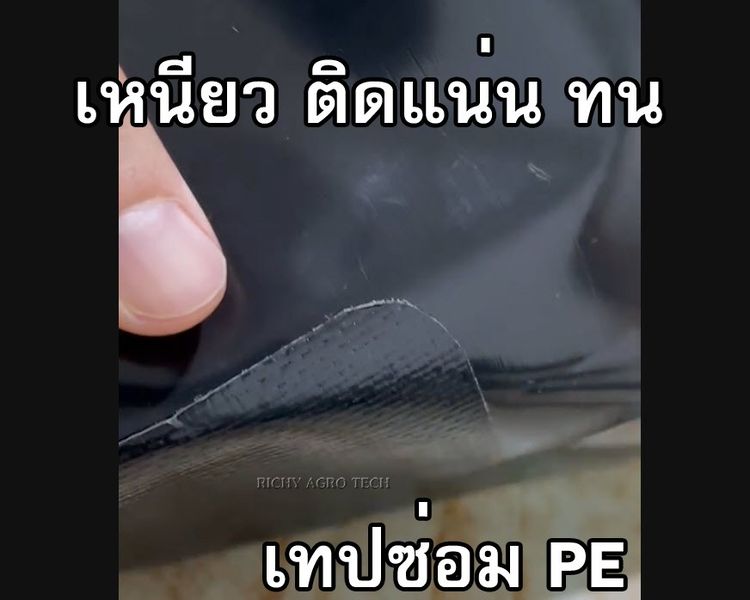 บ่อผ้ายางพับขึ้นรูปตอกตาไก่ กระชังบก กระชังน้ำ เทปซ่อม PE รูปที่ 18