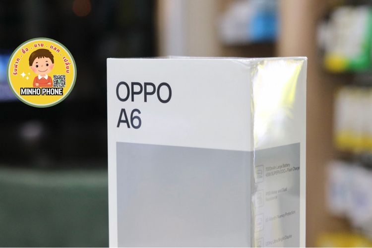 📱OPPO A6 128GB สี Sapphire Blue รูปที่ 2