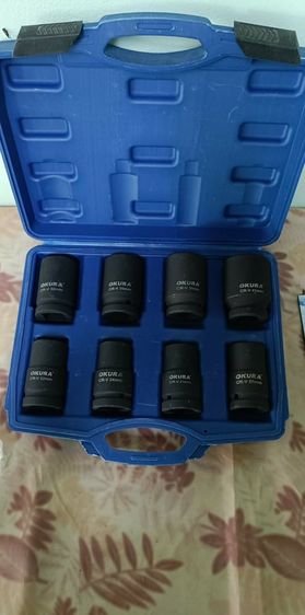 อุปกรณ์เครื่องมือช่าง ลูกบล็อกลมรู 1​นิ้ว​ ใหม่(แต่กล่อง​ 80 เปอร์เซ็น)​