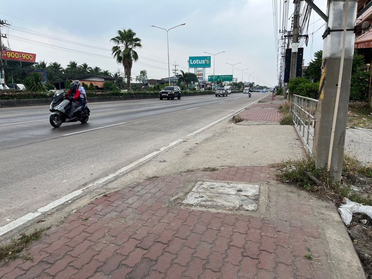 ให้เช่าที่ดิน 289 ตารางวา  ติดถนนเพชรเกษม ตรงข้าม โลตัสสามพราน รูปที่ 3