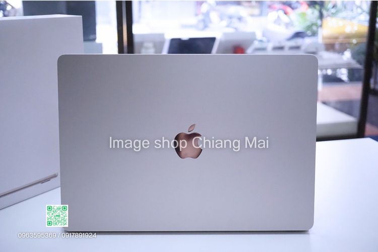 MacBook Air 15" M2 ปี 2023 Ram 24GB Ssd 512GB Starlight ครบกล่อง รูปที่ 2
