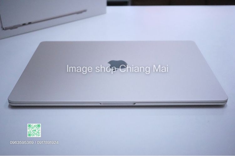 MacBook Air 15" M2 ปี 2023 Ram 24GB Ssd 512GB Starlight ครบกล่อง รูปที่ 5