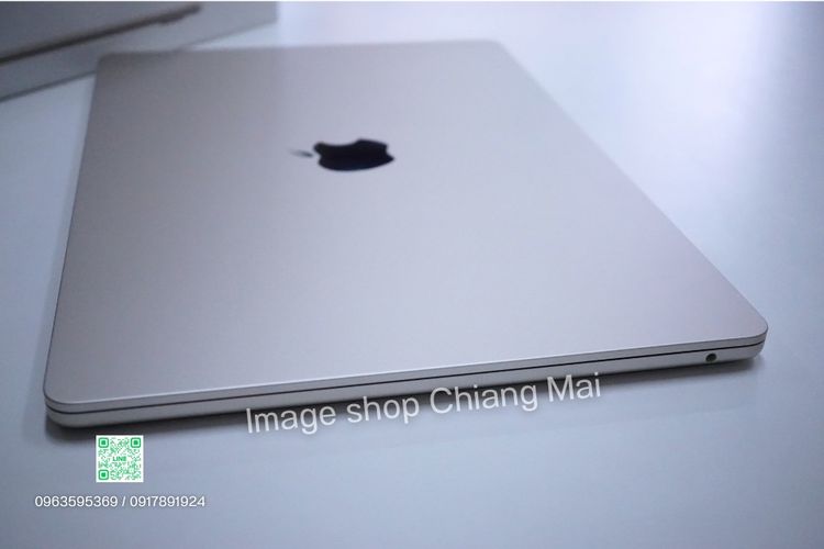 MacBook Air 15" M2 ปี 2023 Ram 24GB Ssd 512GB Starlight ครบกล่อง รูปที่ 6