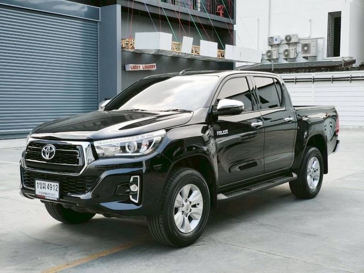 Toyota Hilux Revo 2019 2.4 E Prerunner Pickup ดีเซล ไม่ติดแก๊ส เกียร์อัตโนมัติ ดำ รูปที่ 3