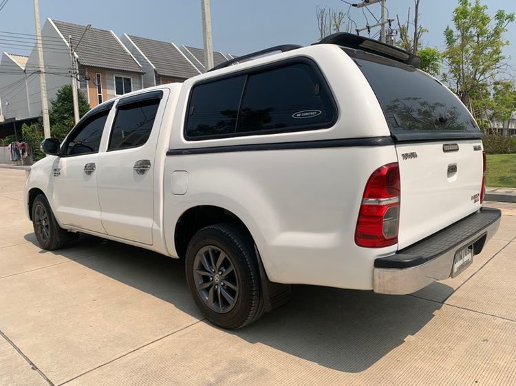Toyota Hilux Vigo Champ 2014 Double Cab 3.0 G 4WD Pickup ดีเซล ไม่ติดแก๊ส เกียร์อัตโนมัติ ขาว รูปที่ 4
