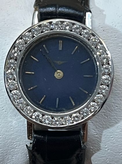 longines เรือนทองคำฝังเพชร