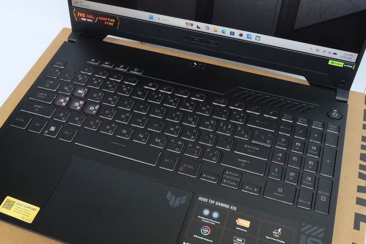 ASUS TUF GAMING A15 FA507NUR-LP037W Ryzen 7 7435HS.RTX4050  16.512GB - ID26020324 รูปที่ 3