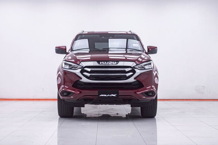 Isuzu MU-X 2021 3.0 Ultimate AT 2WD Utility-car ดีเซล ไม่ติดแก๊ส เกียร์อัตโนมัติ แดง รูปที่ 4