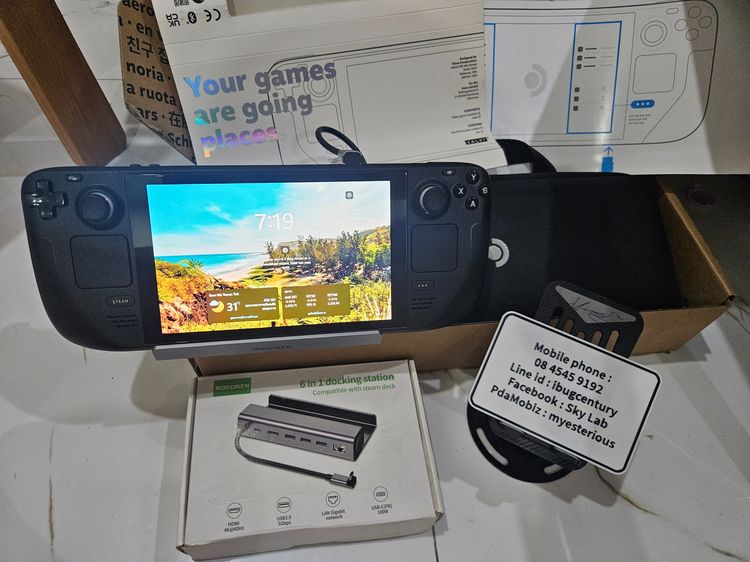 แลก-ขาย Steam Deck Ram16g SSD 256g สภาพดี ยกกล่อง ลง Windows11 แล้ว เลือกเกมลงได้ ผ่าน Shopee ได้ รูปที่ 6
