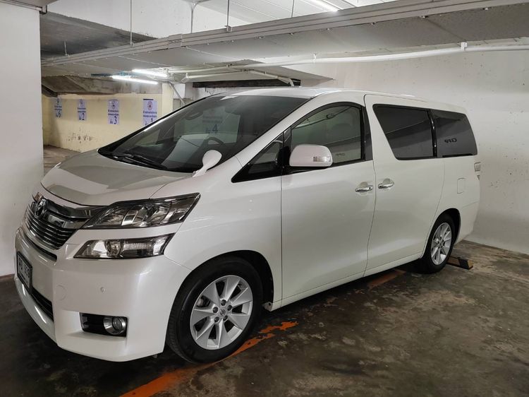 Toyota Vellfire 2012 2.4 Z G Edition Utility-car เบนซิน ไม่ติดแก๊ส เกียร์อัตโนมัติ ขาว รูปที่ 2
