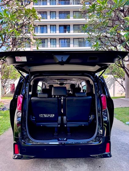 Toyota Alphard 2020 2.5 S C-Package Van เบนซิน ไม่ติดแก๊ส เกียร์อัตโนมัติ ดำ รูปที่ 3