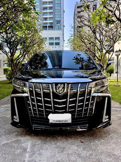 รถ Toyota Alphard 2.5 S C-Package สี ดำ