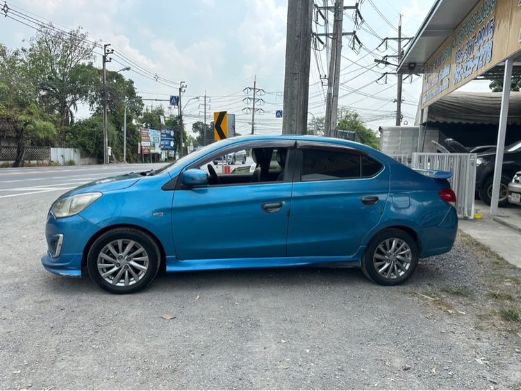 Mitsubishi Attrage 2016 1.2 GLS Sedan เบนซิน LPG เกียร์อัตโนมัติ ฟ้า รูปที่ 4