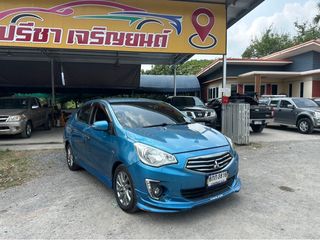 ขายครับ MITSUBISHI ATTRAGE 1.2 GLS Push start Navi ปี16จด17 ราคาตัดสด 99000