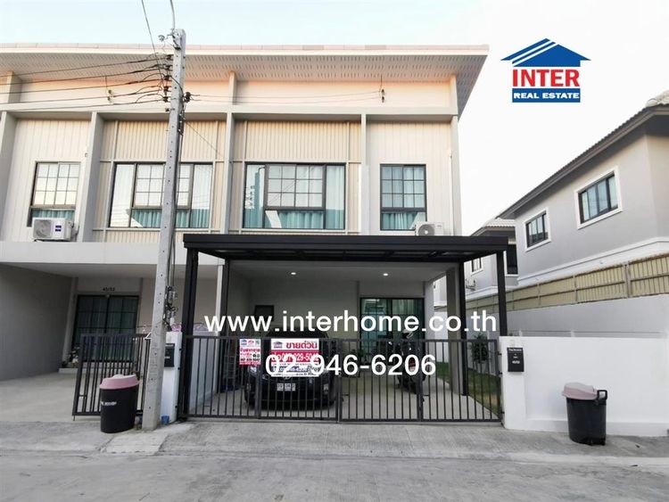 ทาวน์เฮ้าส์ 2 ชั้น 30.1 ตร.ว. หมู่บ้านเดอะโมดิช ชัยพฤกษ์วงแหวน ใกล้บิ๊กซีไทรน้อย ถนนกาญจนาภิเษก ถนนบางกรวย-ไทรน้อย ไทรน้อย นนทบุรี