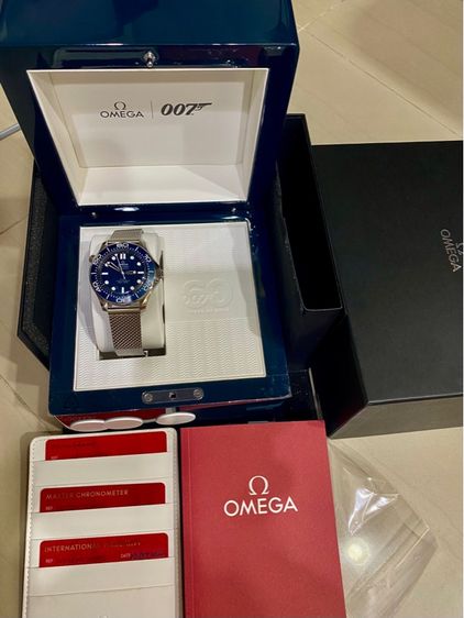 WTS OMEGA SEAMASTER JAMEBOND 007 60th (FULL SET) รูปที่ 3