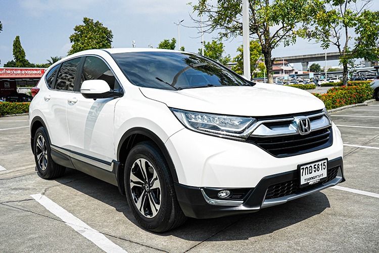 Honda CR-V 2018 2.4 E Sedan เบนซิน ไม่ติดแก๊ส เกียร์อัตโนมัติ ขาว รูปที่ 3