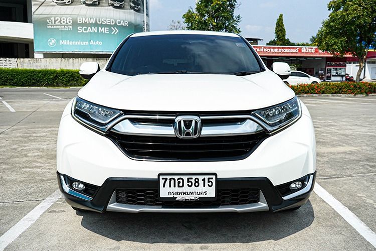 Honda CR-V 2018 2.4 E Sedan เบนซิน ไม่ติดแก๊ส เกียร์อัตโนมัติ ขาว รูปที่ 2