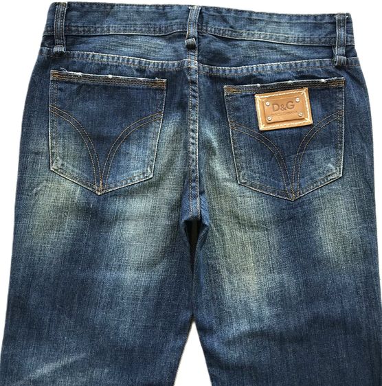 Dolce  Gabbana (DG) Magic metal button branded jeans รูปที่ 10