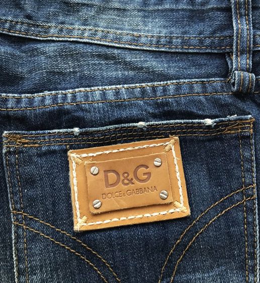 Dolce  Gabbana (DG) Magic metal button branded jeans รูปที่ 9