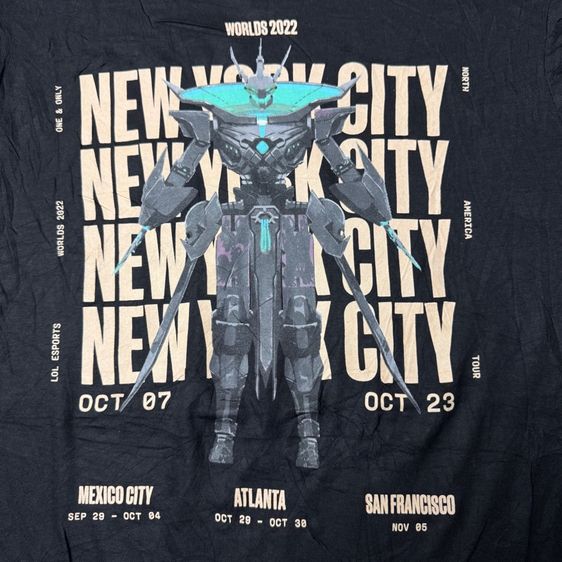 เสื้อยืด One Only NYC Size S รูปที่ 3