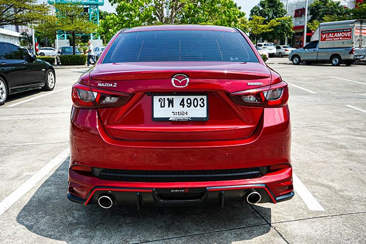 Mazda Mazda 2 2022 1.5 S Sedan เบนซิน ไม่ติดแก๊ส เกียร์อัตโนมัติ แดง รูปที่ 4
