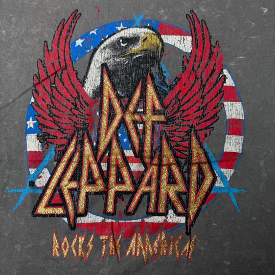 เสื้อยืด Def Leppard Size XS Women รูปที่ 3