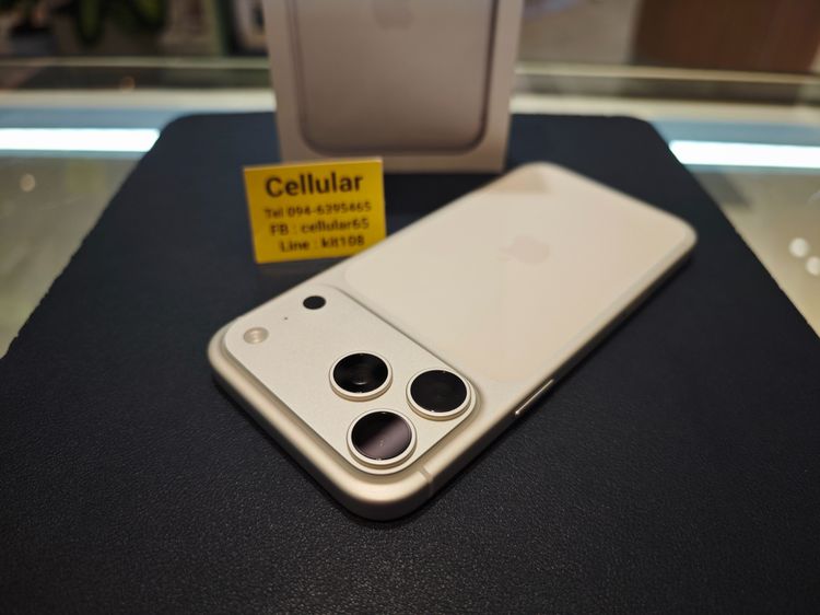 iPhone 17 Pro Max 256GB ประกันศูนย์ไทยเกือบปี ไร้รอย ครบกล่อง รูปที่ 3