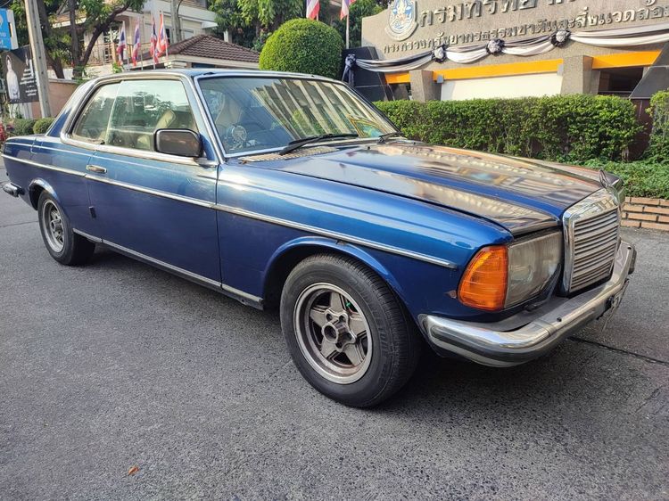 Mercedes-Benz E-Class 1987 E280 Sedan เบนซิน LPG เกียร์อัตโนมัติ น้ำเงิน รูปที่ 4