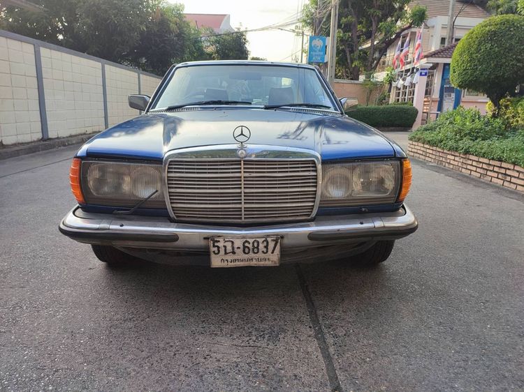 Mercedes-Benz E-Class 1987 E280 Sedan เบนซิน LPG เกียร์อัตโนมัติ น้ำเงิน รูปที่ 3