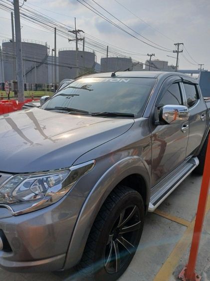 Mitsubishi Triton 2017 2.4 Plus Pickup ดีเซล เกียร์อัตโนมัติ เทา รูปที่ 3