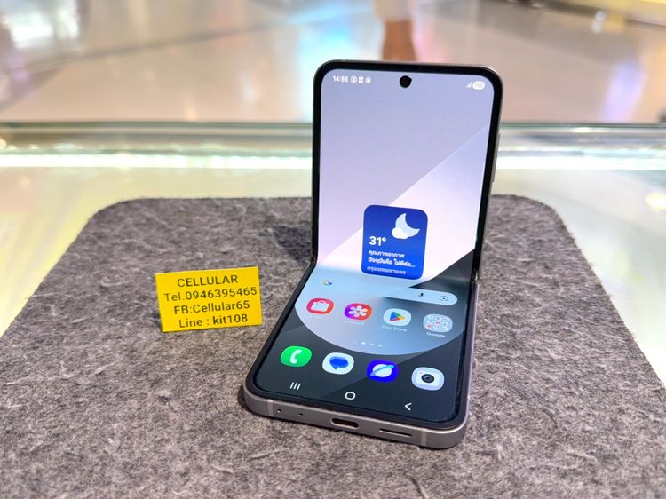 Z Flip6 512GB สภาพสวย(มีตำหนิเล็กน้อย) เครื่องไทย  รูปที่ 4
