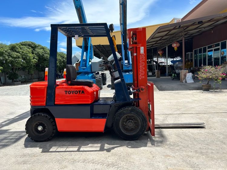รถฟอร์คลิฟท์  TOYOTA รุ่น 5FD25  ยก 2.5 ตัน ยกสูง 3เมตร รถเก่านอกนำเข้า  รูปที่ 6