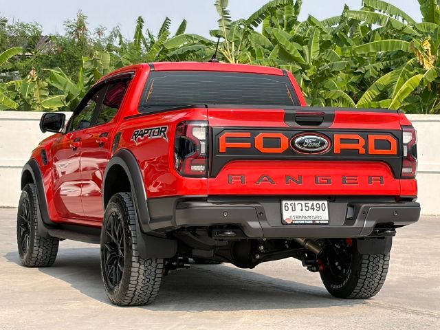 Ford Ranger 2025 Raptor 2.0 Bi-Turbo 4WD ดีเซล เกียร์อัตโนมัติ ส้ม รูปที่ 2