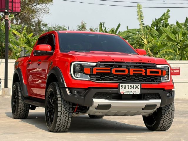 Ford Ranger 2025 Raptor 2.0 Bi-Turbo 4WD ดีเซล เกียร์อัตโนมัติ ส้ม รูปที่ 3