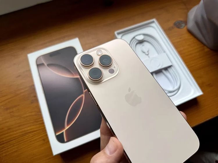 Apple iPhone 16 Pro Max 256GB สี Desert Titanium สภาพเหมือนใหม่ รูปที่ 4