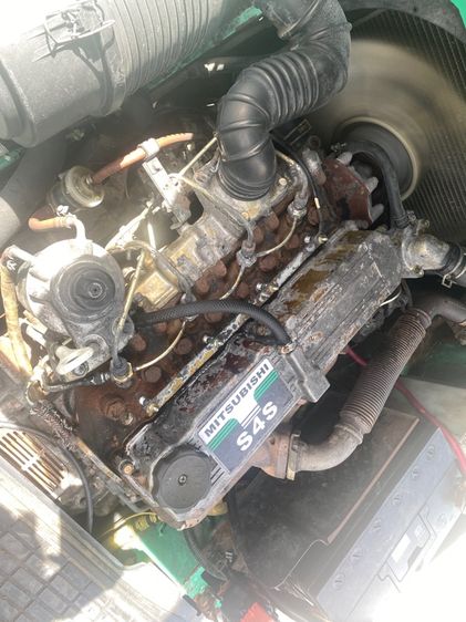 รถฟอร์คลิฟท์ MITSUBISHI รุ่น FD30NT ยก 3ตัน เสาสูง 4เมตร งาสไลด์ รูปที่ 10