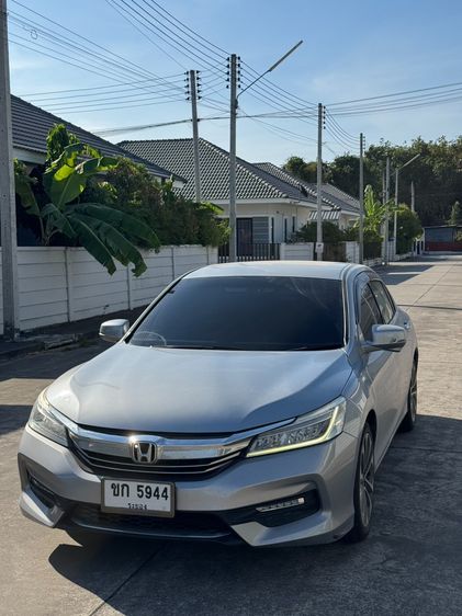 Honda Accord 2017 2.0 EL Sedan เบนซิน ไม่ติดแก๊ส เกียร์อัตโนมัติ บรอนซ์เงิน รูปที่ 2