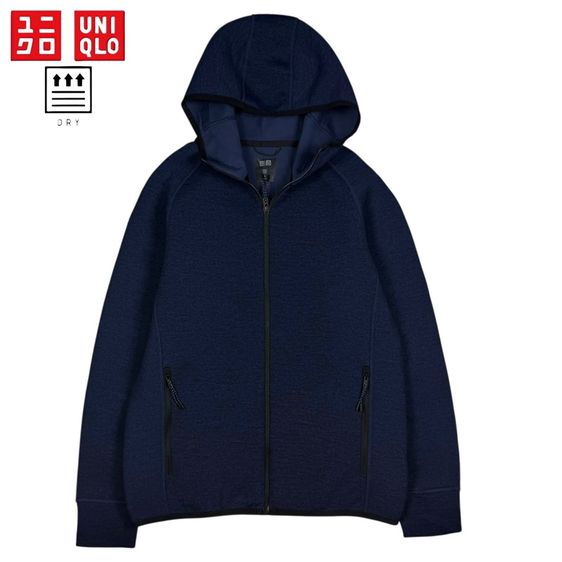 อื่นๆ แขนยาว เสื้อแจ็คเก็ต | เสื้อคลุม อื่นๆ เสื้อ Uniqlo มีฮู้ด 